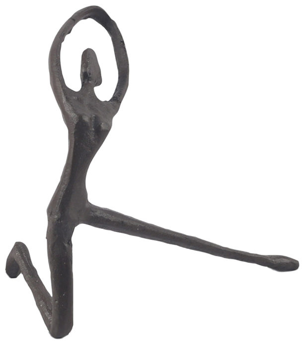 Yoga Metal Figurine